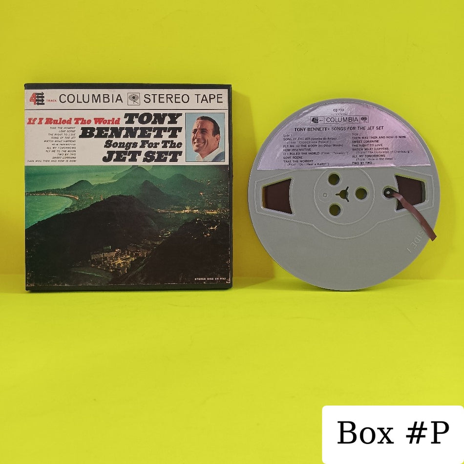 Tony Bennett - Songs For The Jet Set 7 1/2 IPS - 1965 - CQ 733 - Used - Reel to Reel