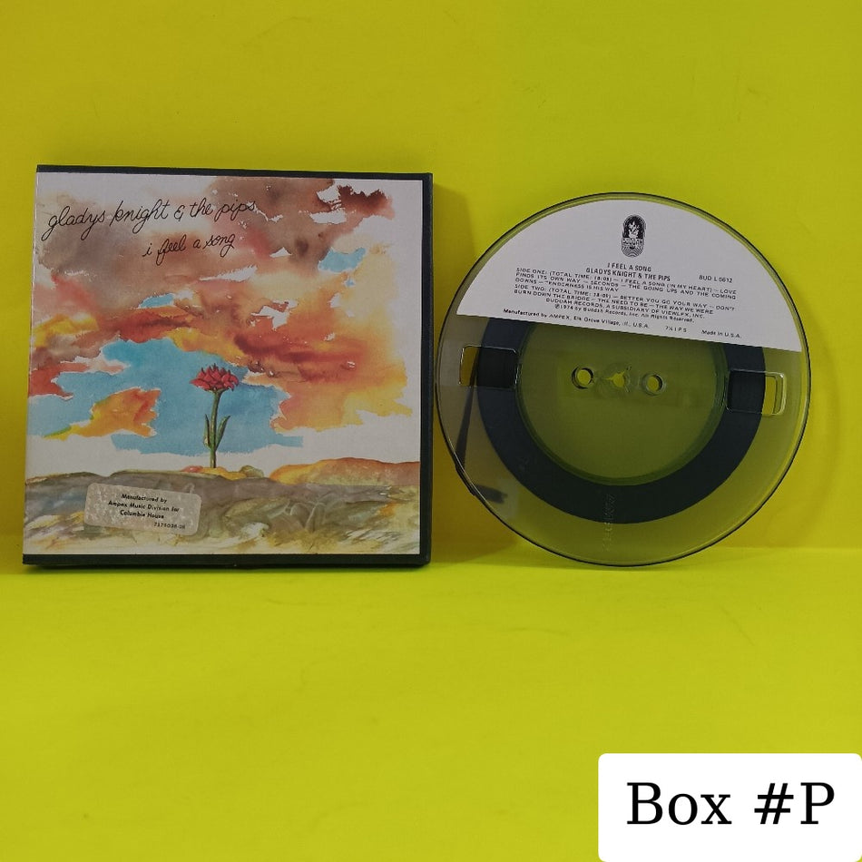Gladys Knight & The Pips - I Feel Like A Song 7 1/2 IPS - 1974 - BUDL 5612 - Used - Reel to Reel