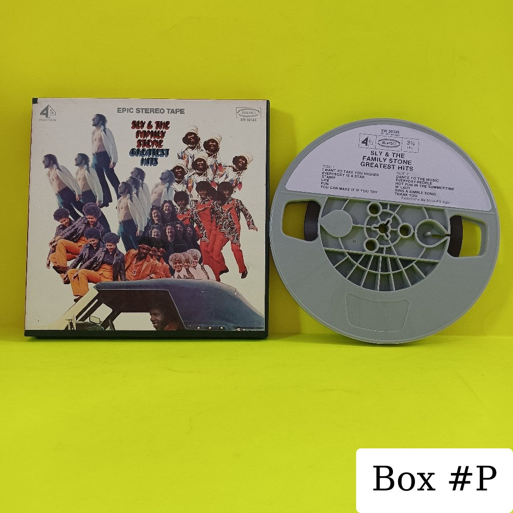 Sly & The Family Stone - Greatest Hits 3 3/4 IPS - 1970 - ER 30325 - Used - Reel to Reel