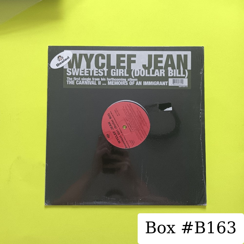 Wyclef Jean - Sweetest Girl (Dollar Bill) 12" - 2007 - 44 715361 - New - Sealed - Vinyl