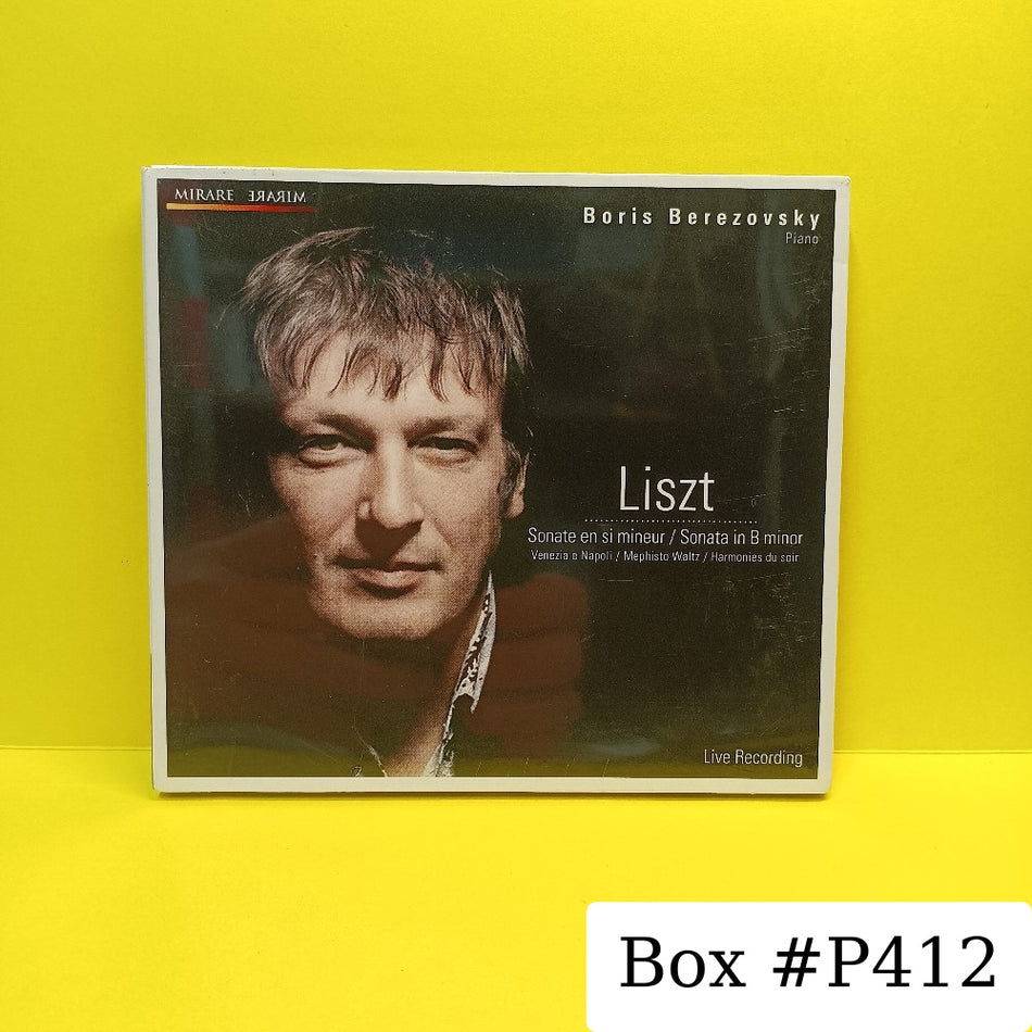 Doris Berezovsky - Liszt: Sonate En Si Mineur - 2010 - MIR 099 - New - Sealed - CDs