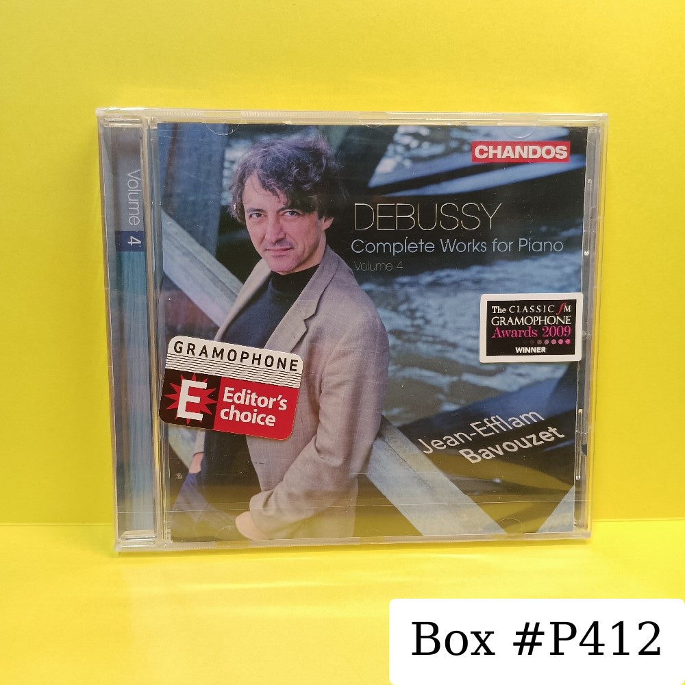 Jean-Efflam Bavouzet - Debussy: Complete Works For Piano Vol. 4 UK - 2008 - CHAN 10497 - New - Sealed - CDs