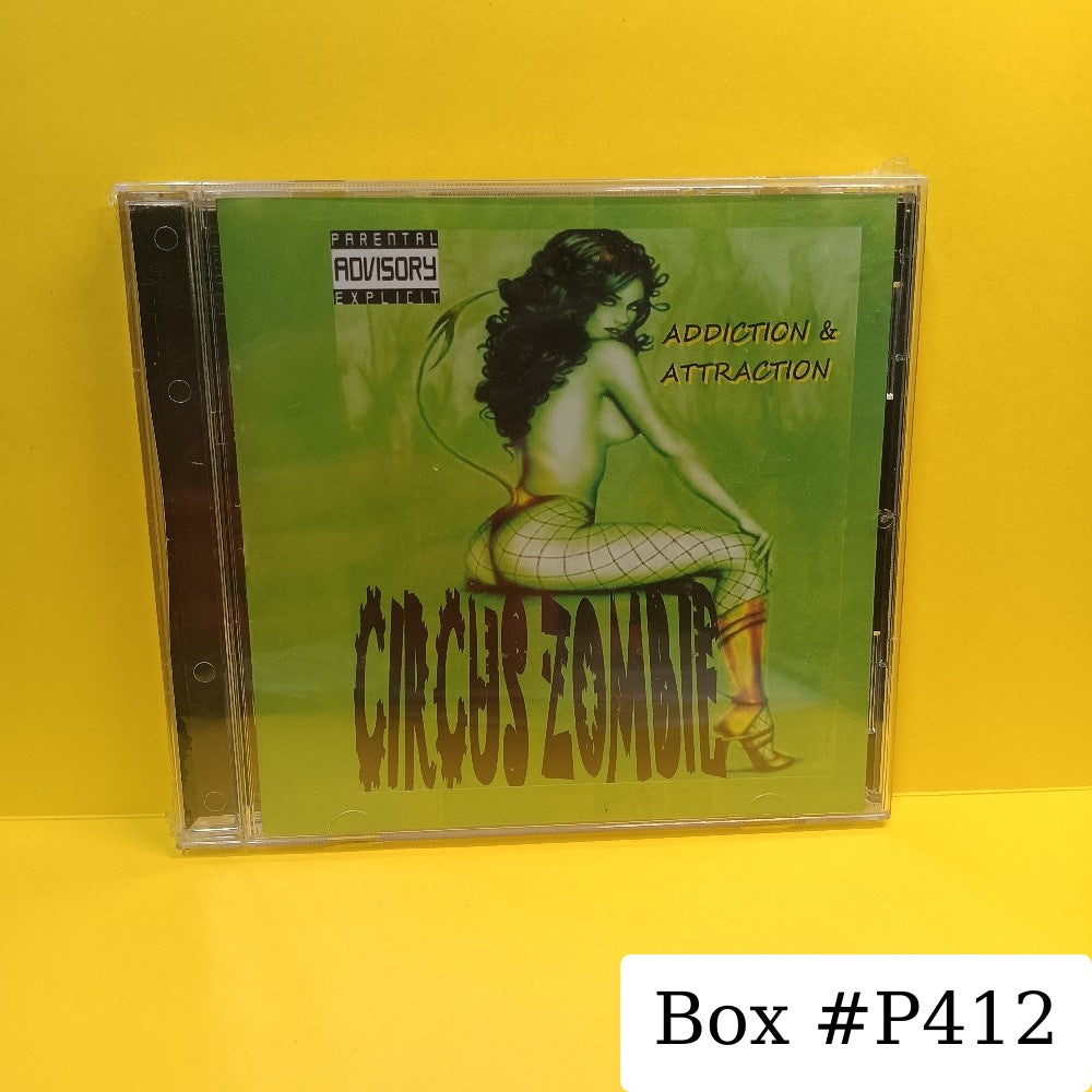 Circus Zombie - Addiction & Attraction CDr - 2011 - New - Sealed - CDs