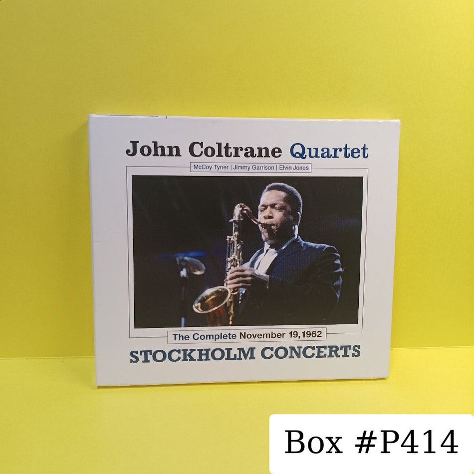 John Coltrane Quartet - The Complete Nov 1962 Stockholm Concerts 3CD Box - 2011 - 891216 - Used - EX - CDs