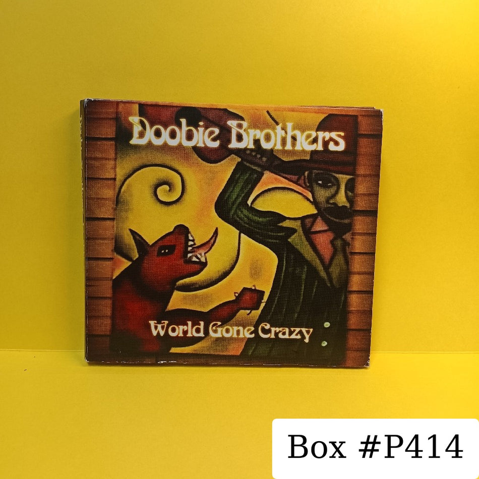 Doobie Brothers - World Gone Crazy CD DVD - 2010 - HOR 003 - Used - VG++ - CDs