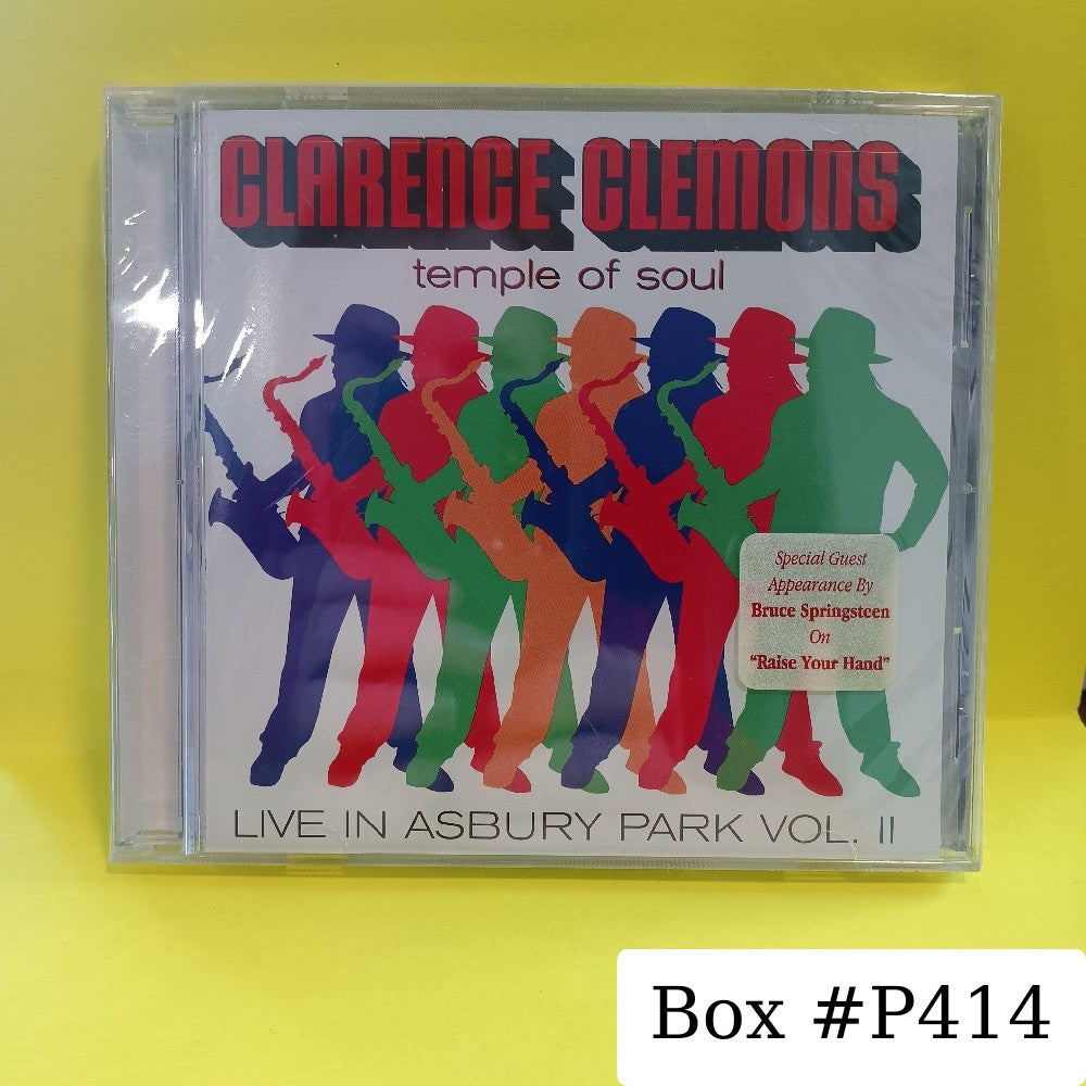 Clarence Clemons - Live In Asbury Park Vol. II - 2004 - VLT-15179 - New - Sealed - CDs
