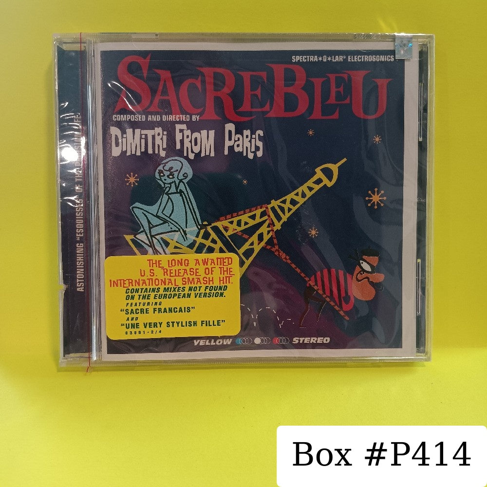 Dimitri From Paris - Sacrebleu - 1998 - 83081-2 - New - Sealed - CDs