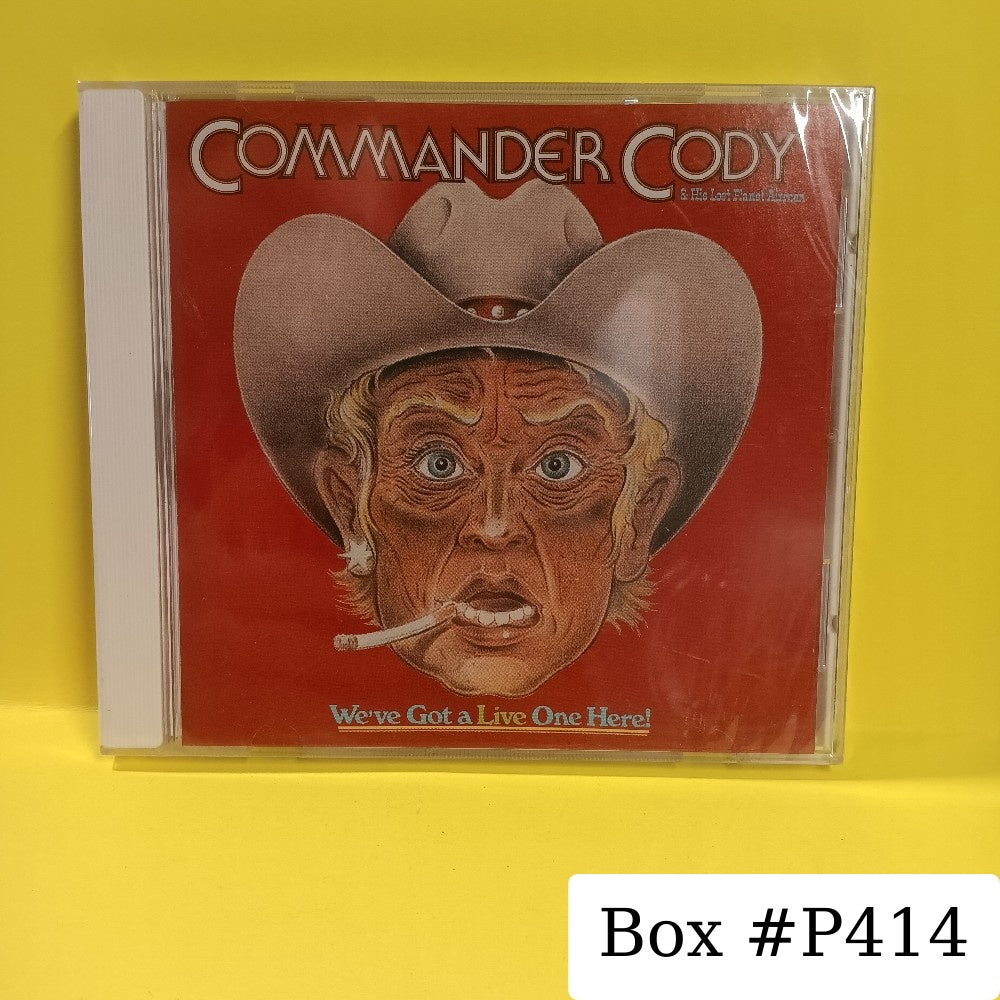 Commander Cod - We've Got A Live One Here! - 1996 - 2939-2 - New - Sealed - CDs