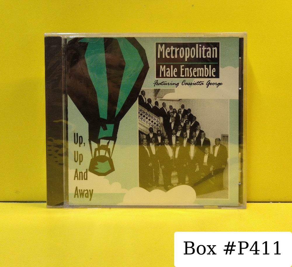 Metropolitan Male Ensemble Featuring Cassietta George - Up, Up And Away - 1993 - NJ27009 - New - Sealed - CDs