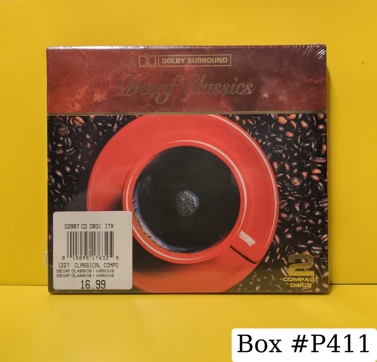 Various, Royal Philharmonic Orchestra  - Decaf Classics - 1999 - 15095-1763-2 New - Sealed - CDs