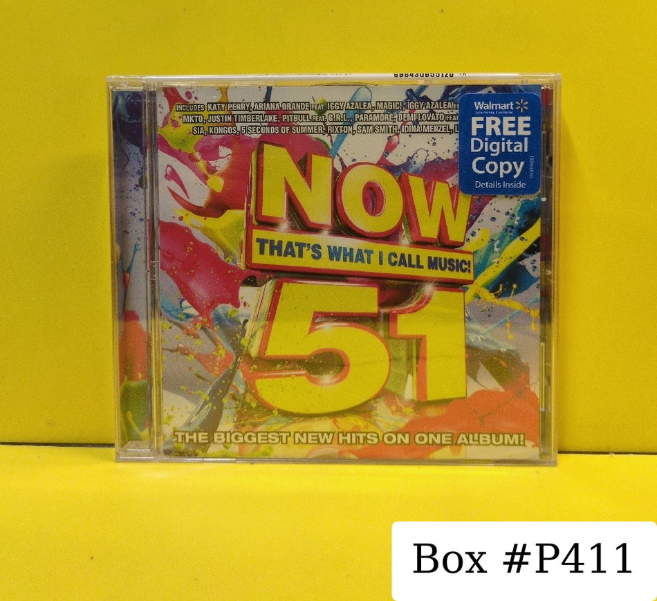 Various - Now That's What I Call Music! 51 - 2014 - 88843085512 - New - Sealed - CDs - Walmart Exclusive