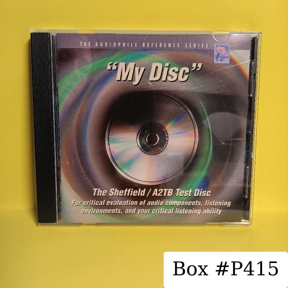 "My Disc" The Sheffield / A2TB Test Disc - 1994 - 10045-2-T - Used - VG++ - CDs