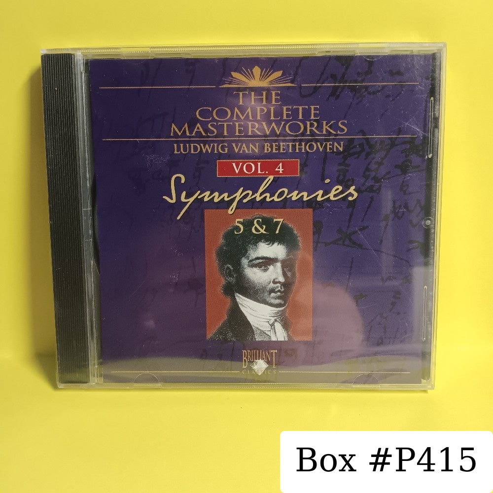Ludwig Van Beethoven - Complete Masterworks Vol. 4 Symph 5&7 - 2002 - 99097 - New - Sealed - CDs
