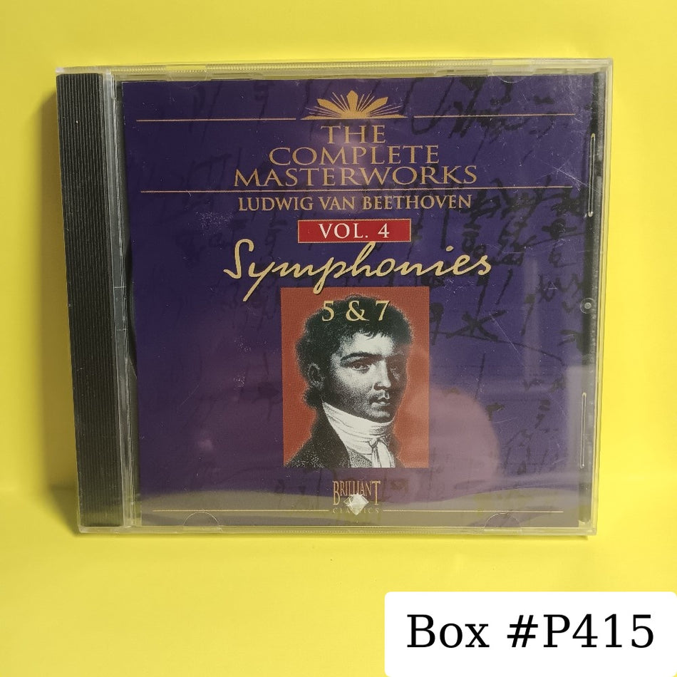 Ludwig Van Beethoven - Complete Masterworks Vol. 4 Symph 5&7 - 2002 - 99097 - New - Sealed - CDs