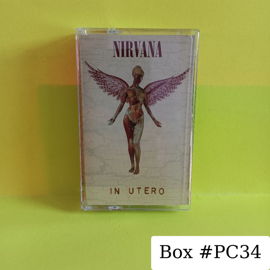 Nirvana - In Utero - 1993 - DGCC-24607 - Used - EX - Cassettes