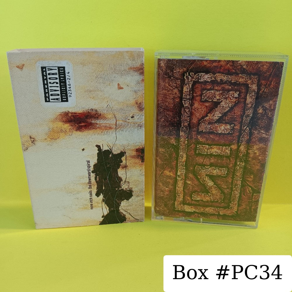 Nine Inch Nails - The Downward Spiral SLIPCASE - 1994 - 92346-4 - Used - EX - Cassettes