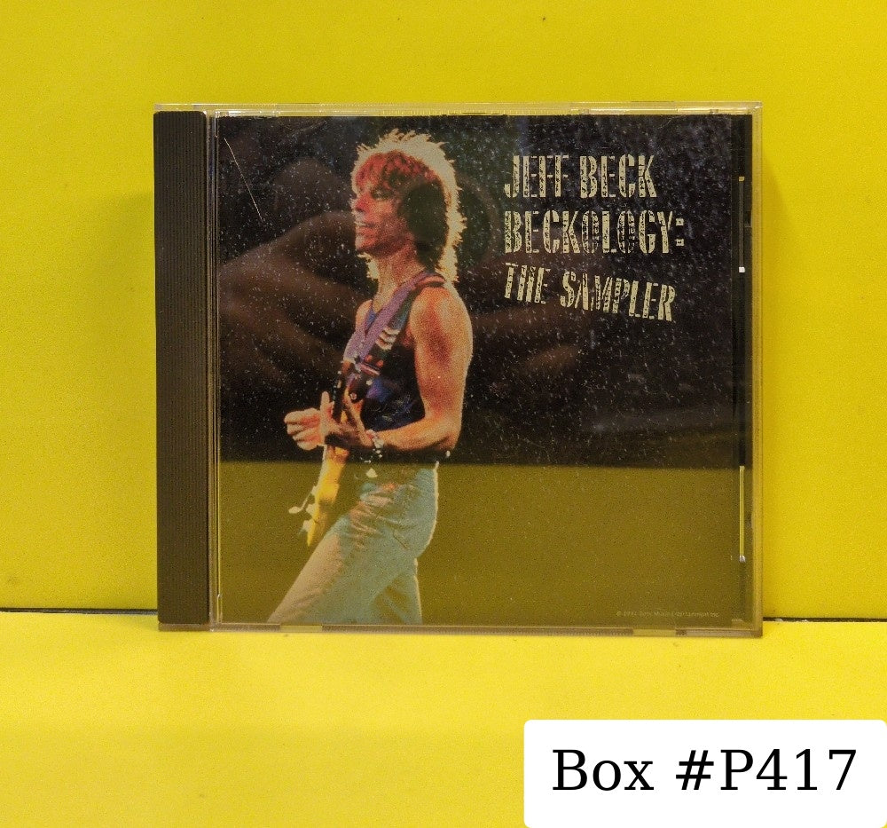 Jeff Beck - Beckology: The Sampler - 1991 - ESK 4275 - Used - EX - CDs - Promo