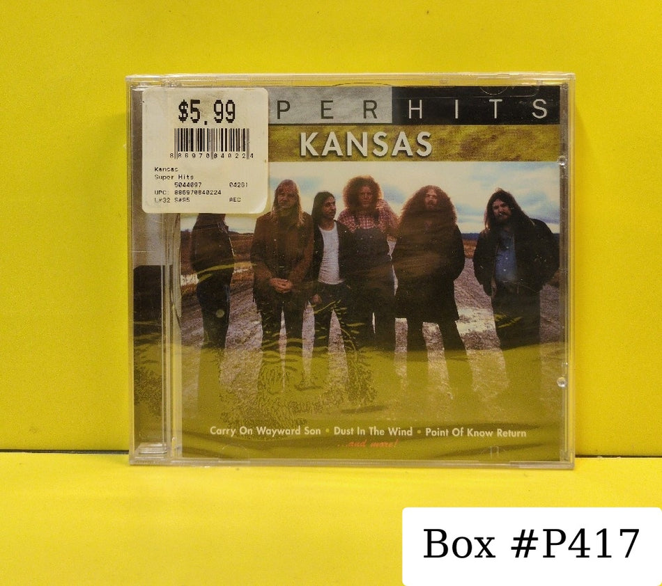Kansas - Super Hits - 2007 - A 708402 - New - Sealed - CDs