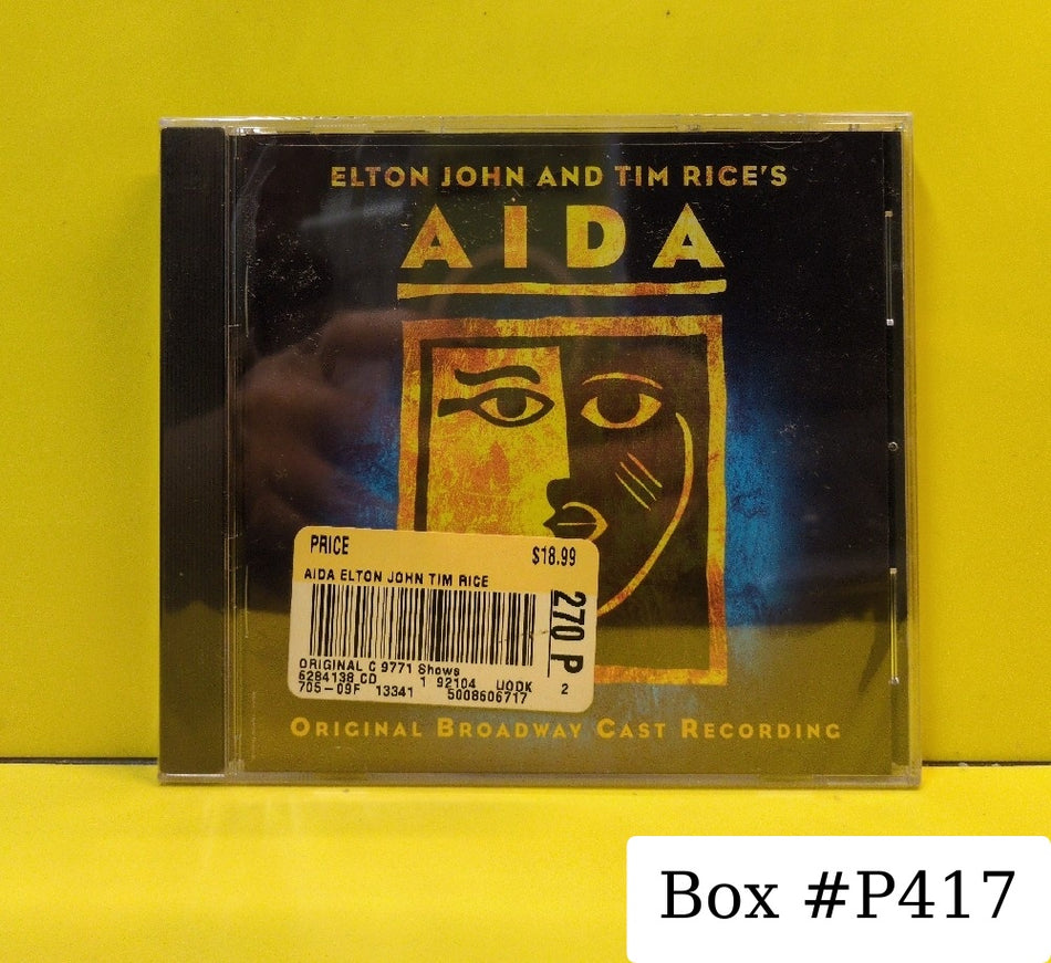 Elton John And Tim Rice - Aida (Original Broadway Cast Recording) - 2000 - 60671-7 - New - Sealed - CDs