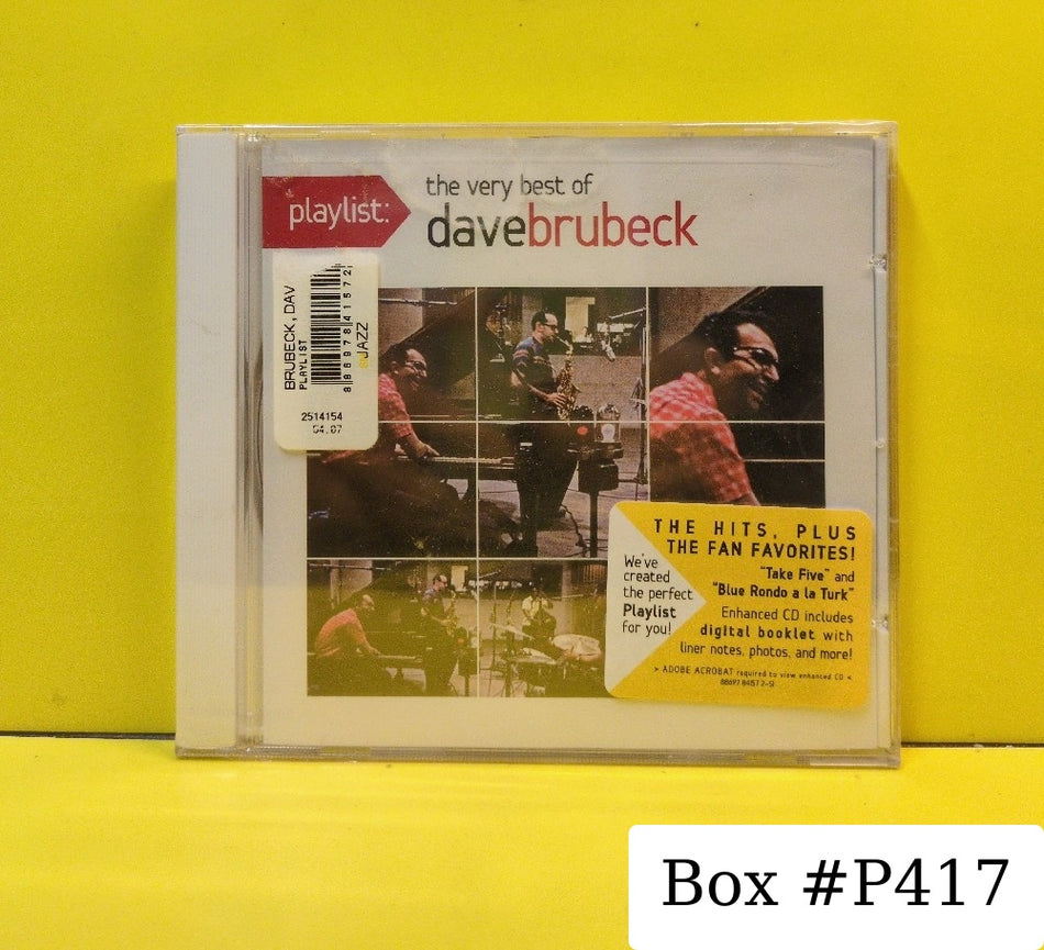 Dave Brubeck - Playlist: The Very Best Of Dave Brubeck - 2011 - 88697 84157 2 - New - Sealed - CDs