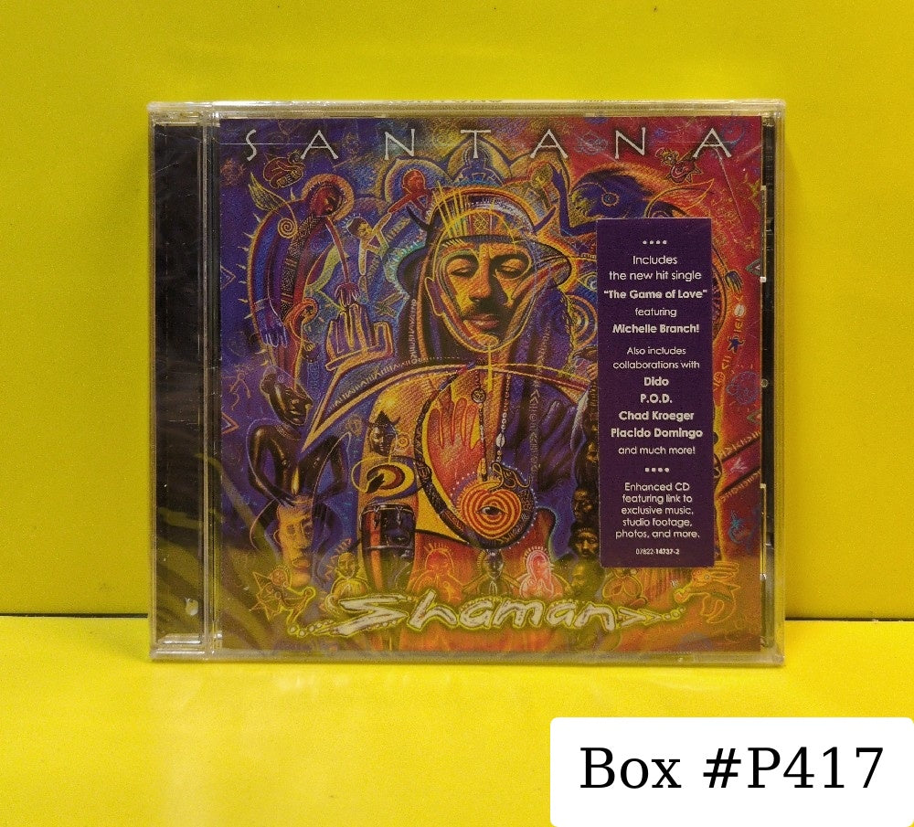 Santana - Shaman - 2002 - 07822-14737-2 - New - Sealed - CDs