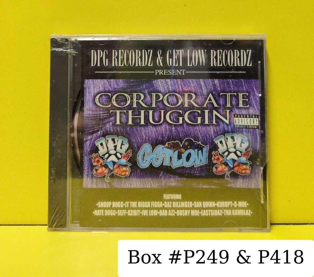 Various - Corporate Thuggin - 2002 - 67926 70143 2 9 - New - Sealed - CDs