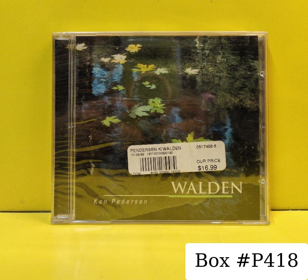 Ken Pedersen - Walden - 1999 - SYM0501 - New - Sealed - CDs