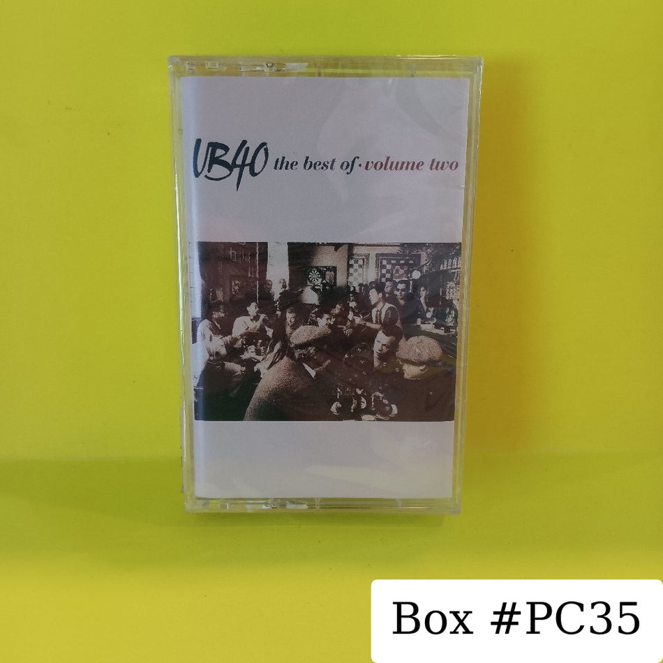 UB40 - The Best Of UB40 Volume Two - 1995 - 7243 8 41010 4 6 - New - Sealed - Cassettes