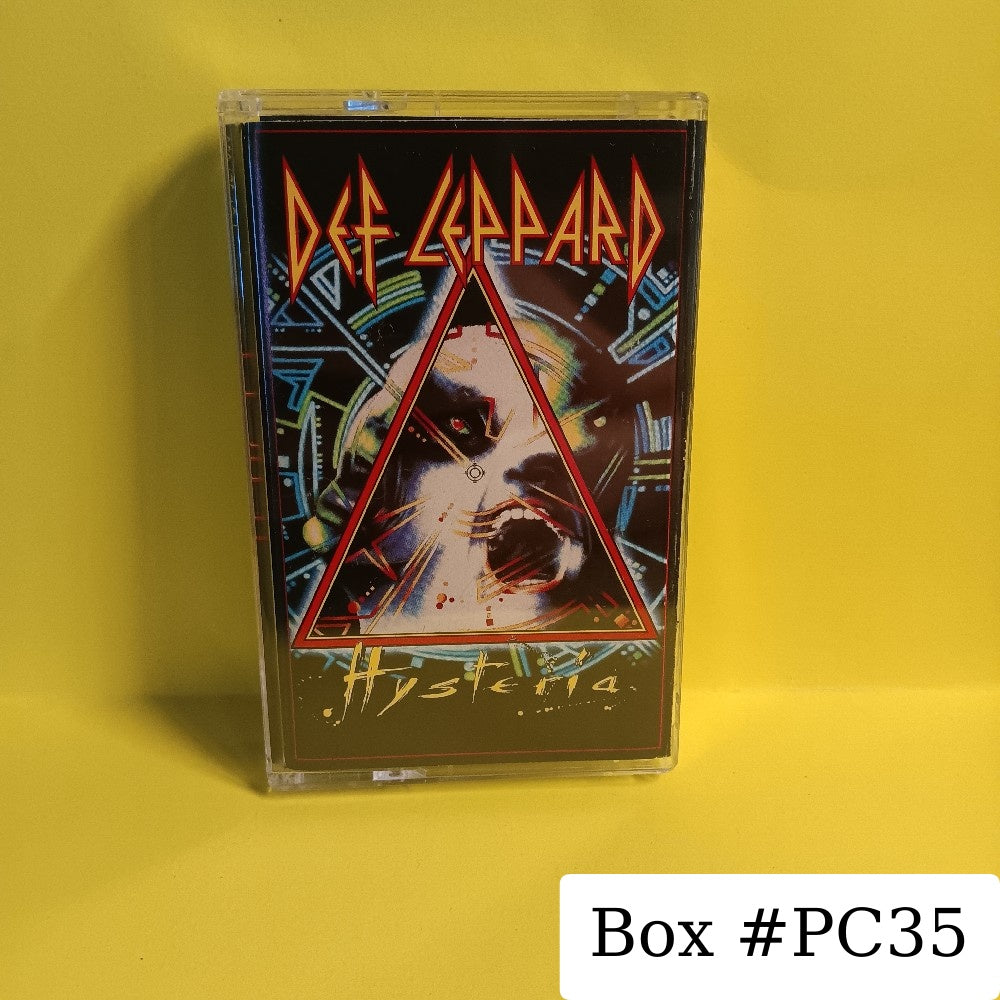 Def Leppard - Hysteria - 1987 - 830 675-4Q-1 - Used - EX - Cassettes