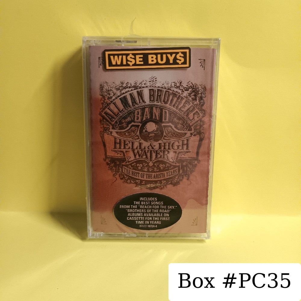 Allman Brothers Band - Hell & High Water - 1994 - 07822-18724-4 - New - Sealed - Cassettes