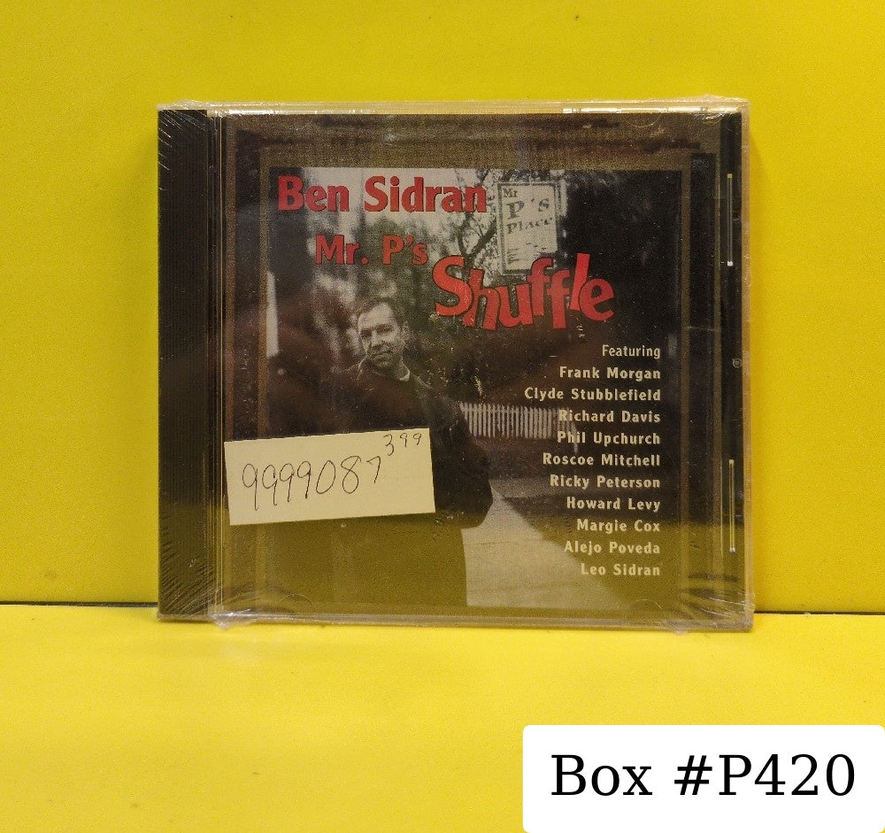 Ben Sidran - Mr. P's Shuffle - 1996 - BBE 55554 - New - Sealed - CDs
