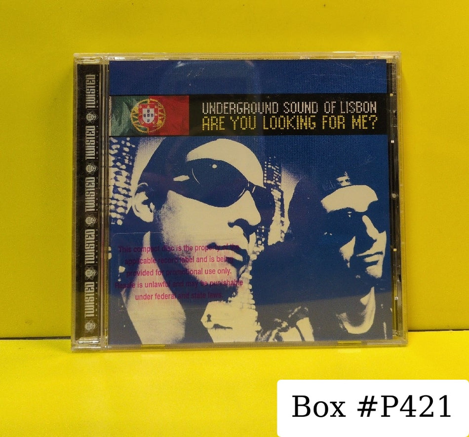 Underground Sound Of Lisbon - Are You Looking For Me? - 1998 - TWDM-55422 - Used - EX - CDs - CD Single - Promo