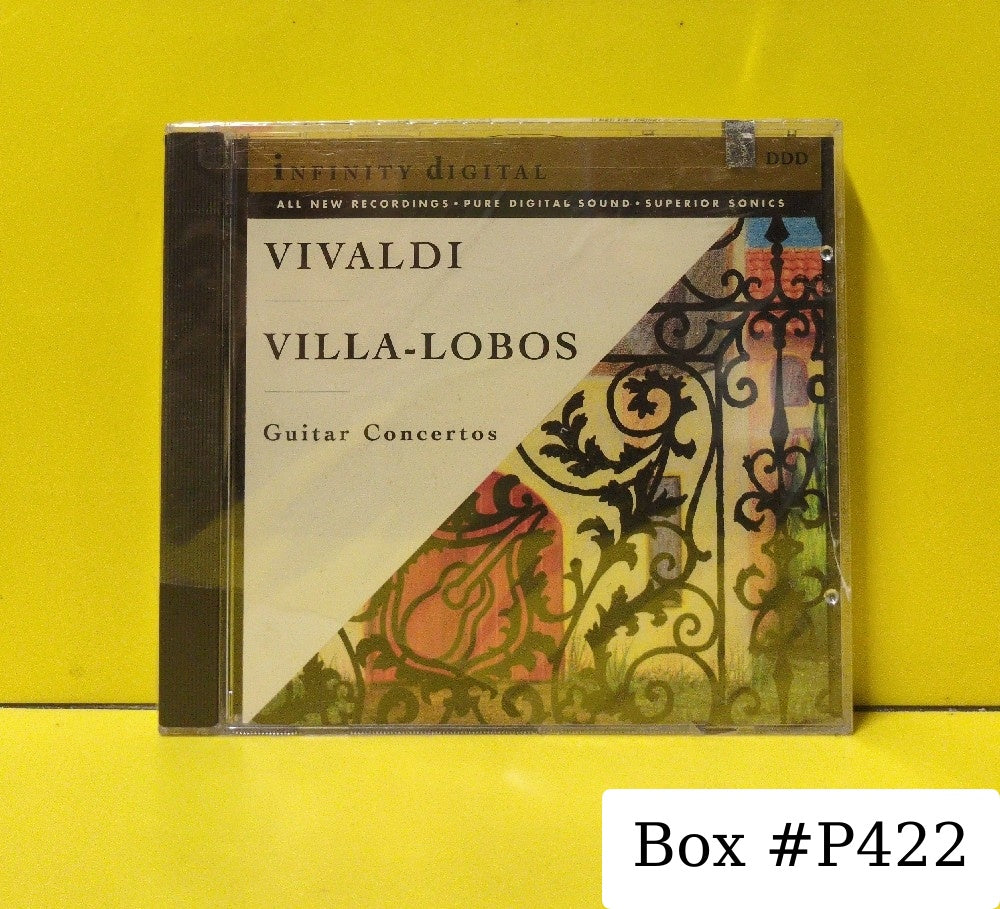 Antonio Vivaldi, Heitor Villa-Lobos - Guitar Concertos - 1994 - QK 64335 - New - Sealed - CDs