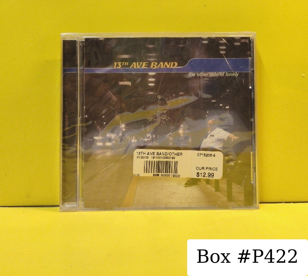 13th Ave Band - The Other Side Of Lonely - 2001 - 709320 - New - Sealed - CDs