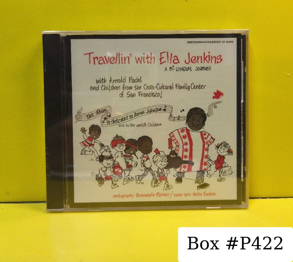 Ella Jenkins - Travellin' With Ella Jenkins - 1989 - SF 45009 - New - Sealed - CDs - Reissue