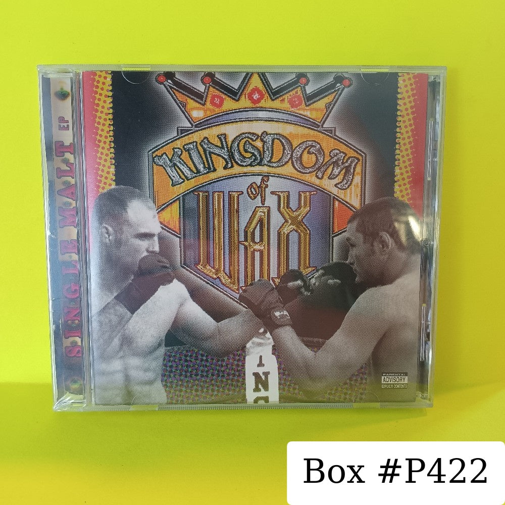 Kingdom Of Wax - Single Malt EP - 1999 - DDR 4400 - New - Sealed - CDs