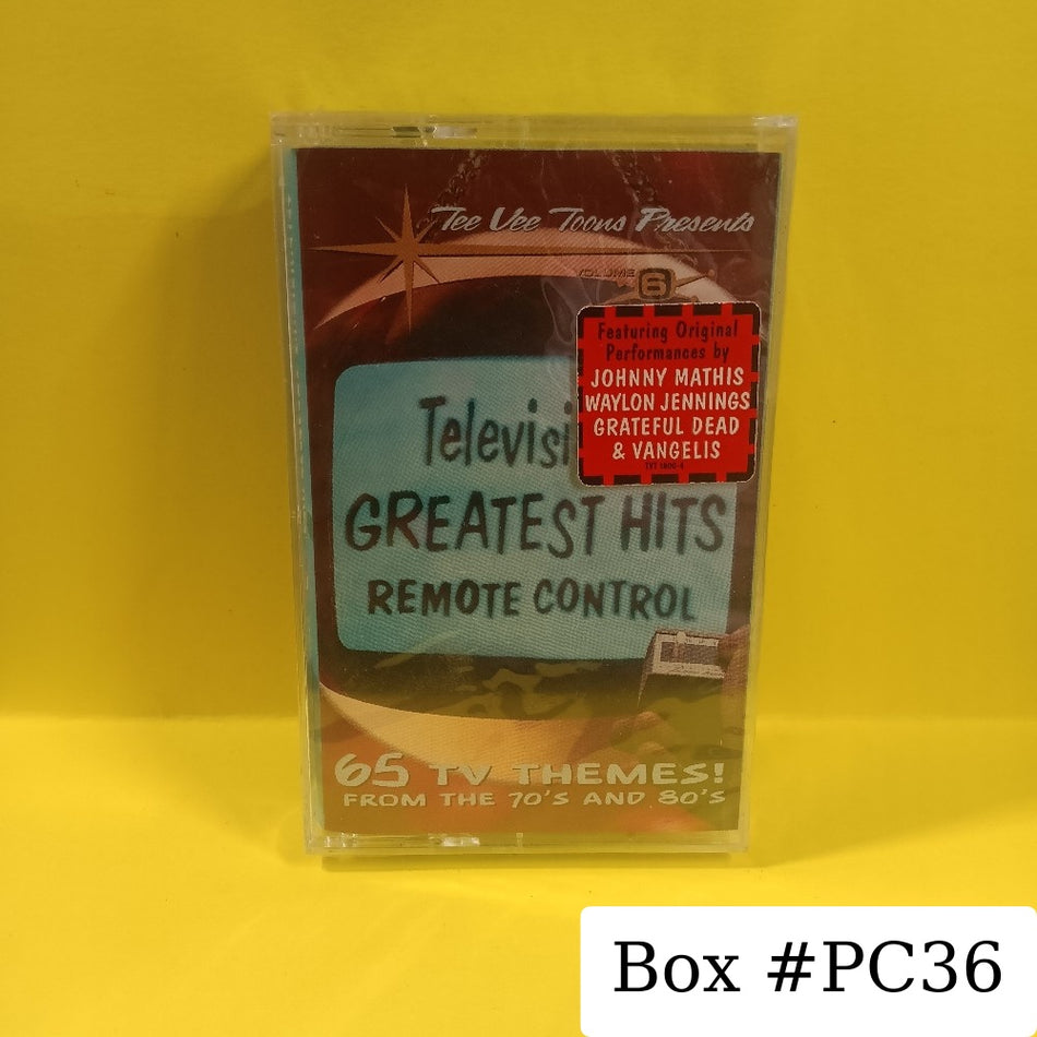 Various - Television's Greatest Hits - Volume 6 - Remote Control - 1996 - TVT 1800-4 - New - Sealed - Cassettes