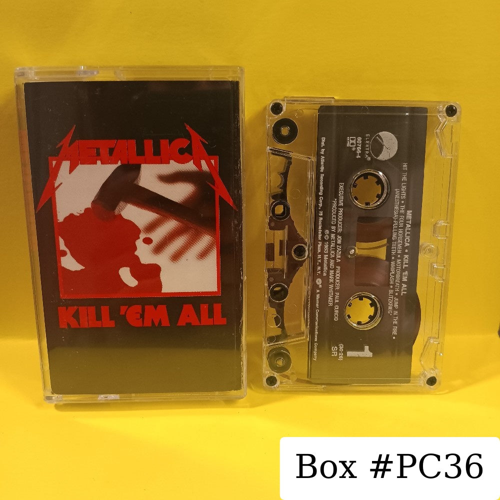 Metallica - Kill 'Em All - 1988 - 60766-4 - Used - EX - Cassettes
