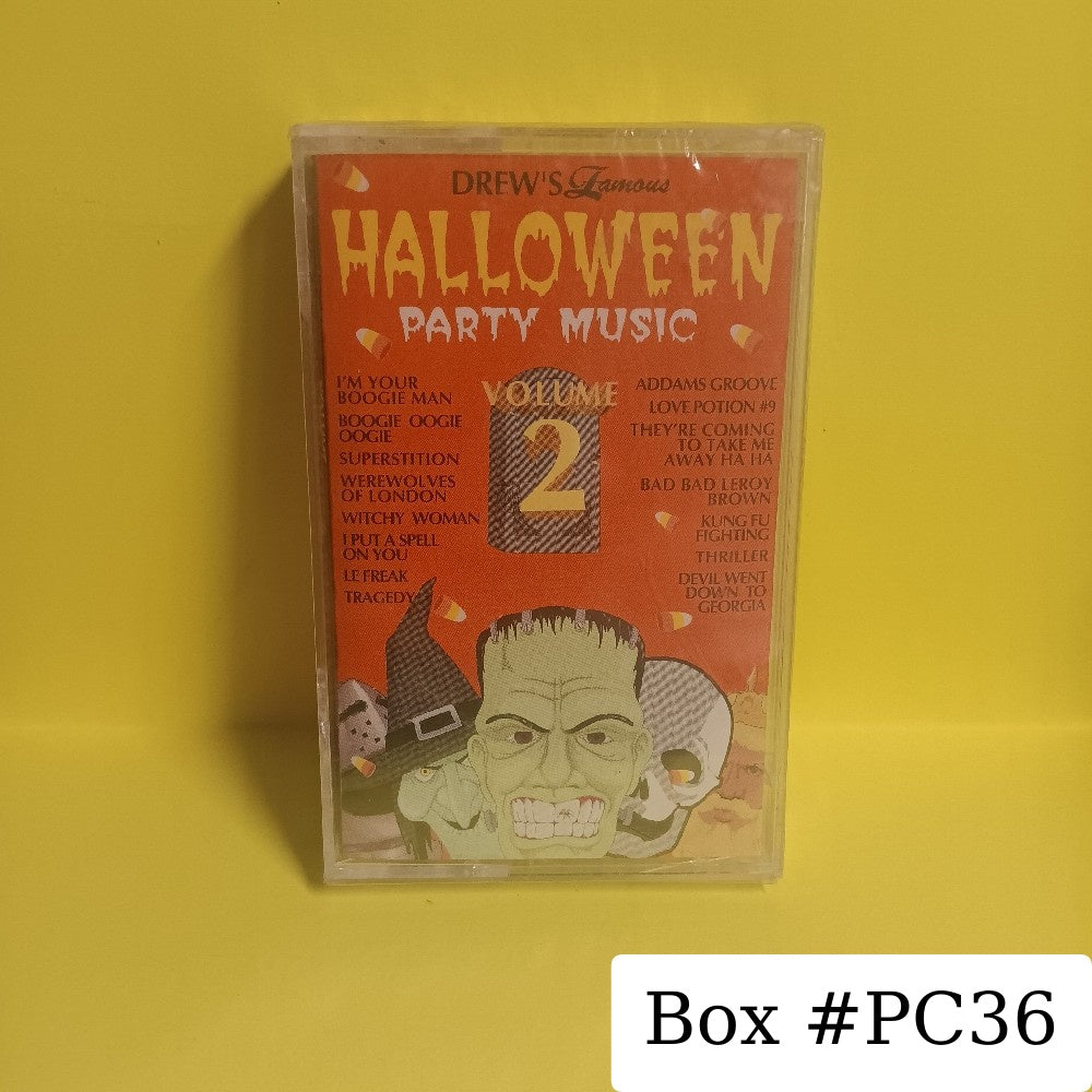 Drew's Famoua - Halloween Dance Part Favorites Volume 2 - 1997 - TUTM 1029-4 - New - Sealed - Cassettes