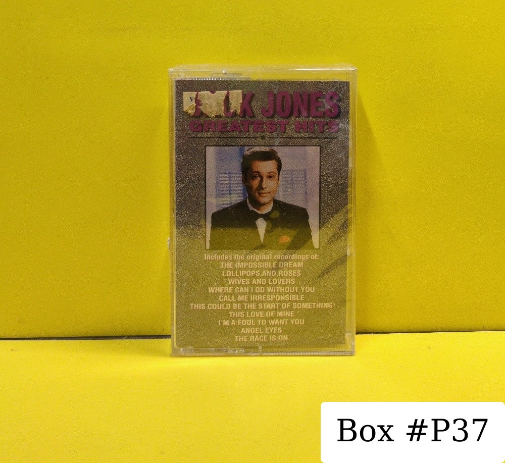 Jack Jones - Greatest Hits - 1990 - D4-77324 - New - Sealed - Cassettes