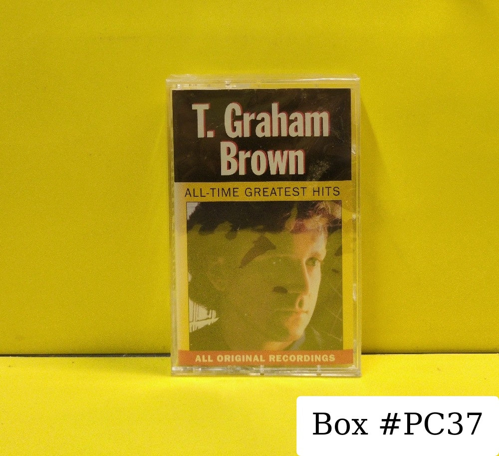 T. Graham Brown - All-Time Greatest Hits - 1993 - D4-77630 - New - Sealed - Cassettes