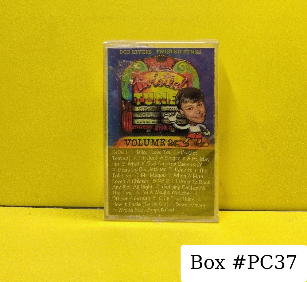Bob Rivers - Best Of Twisted Tunes Vol. 2 - 1997 - 83045-4 - New - Sealed - Cassettes