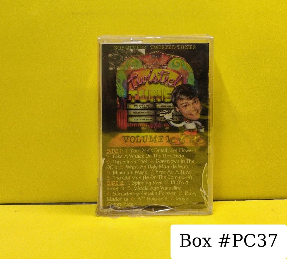 Bob Rivers - Best Of Twisted Tunes Vol. 1 - 1997 - 83044-4 - New - Sealed - Cassettes