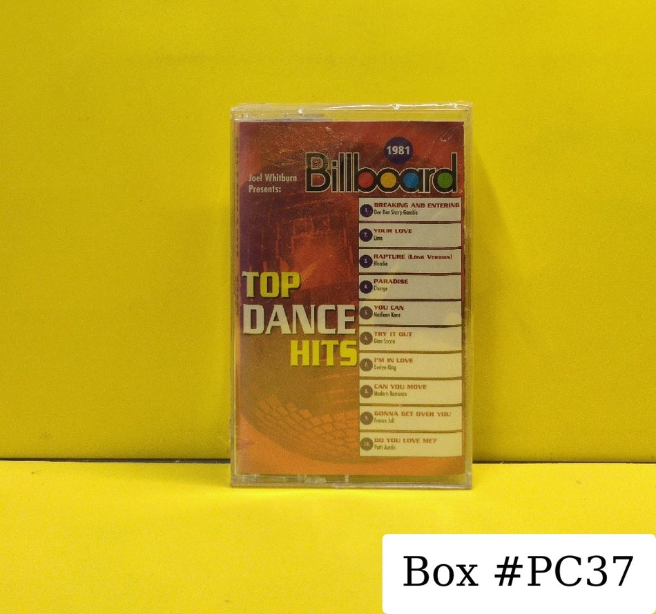 Various - Billboard Top Dance Hits, 1981 - 1998 - R4 75316 - New - Sealed - Cassettes