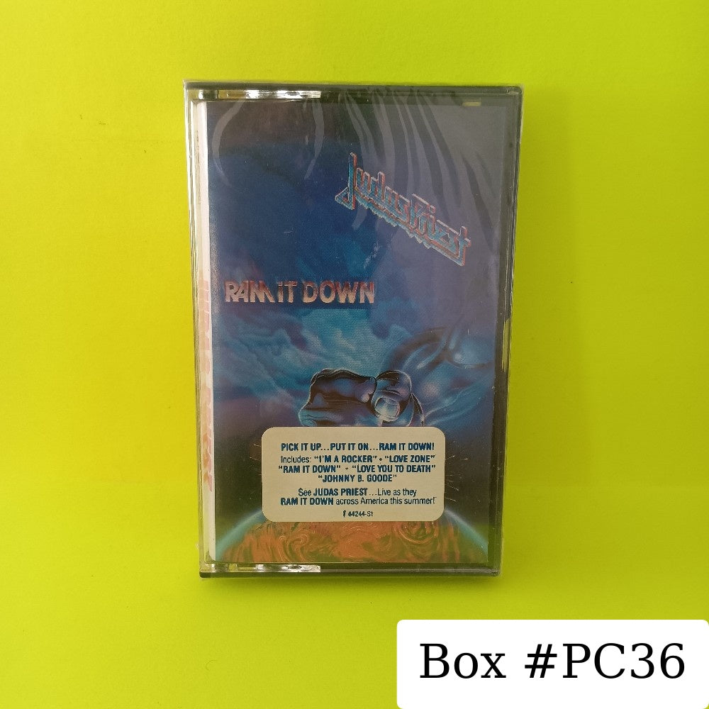 Judas Priest - Ram It Down - 1988 - FCT 44244 - New - Sealed - Cassettes