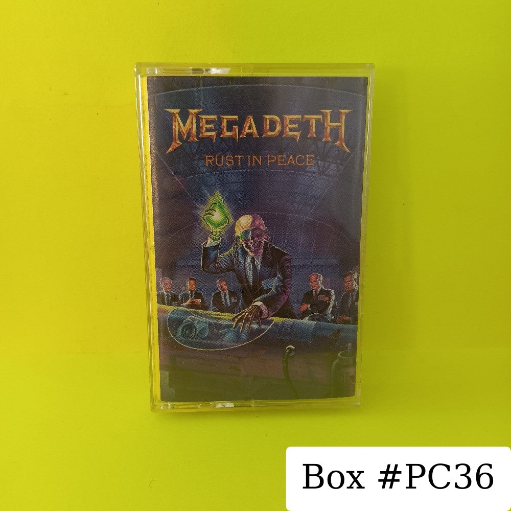 Megadeth - Rust In Peace - 1990 - C4-591935 - Used - EX - Cassettes