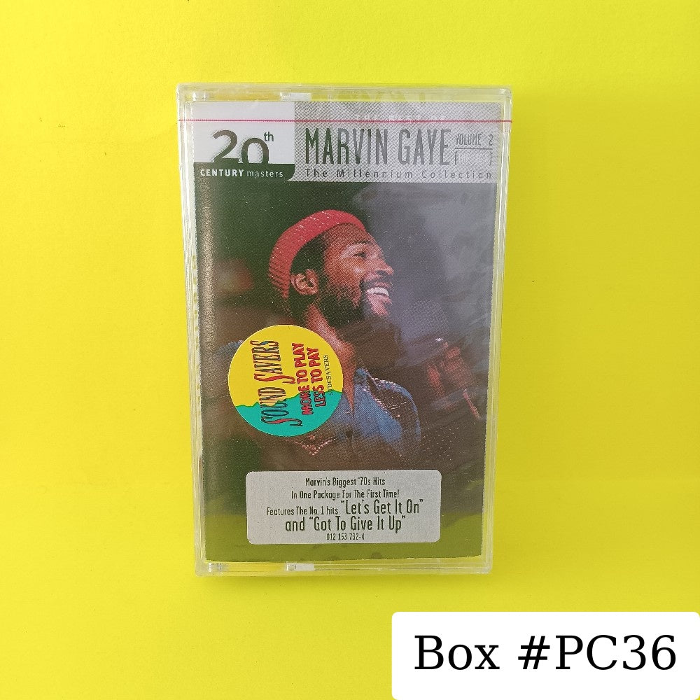 Marvin Gaye - The Best Of Marvin Gaye - Volume 2 - The 70's - 2000 - 012 153 732-4 - New - Sealed - Cassettes