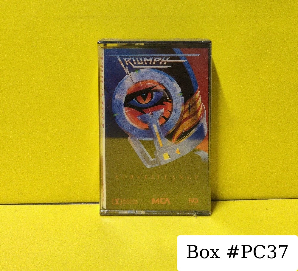 Triumph - Surveillance - 1987 - MCAC-42083 - New - Sealed - Cassettes