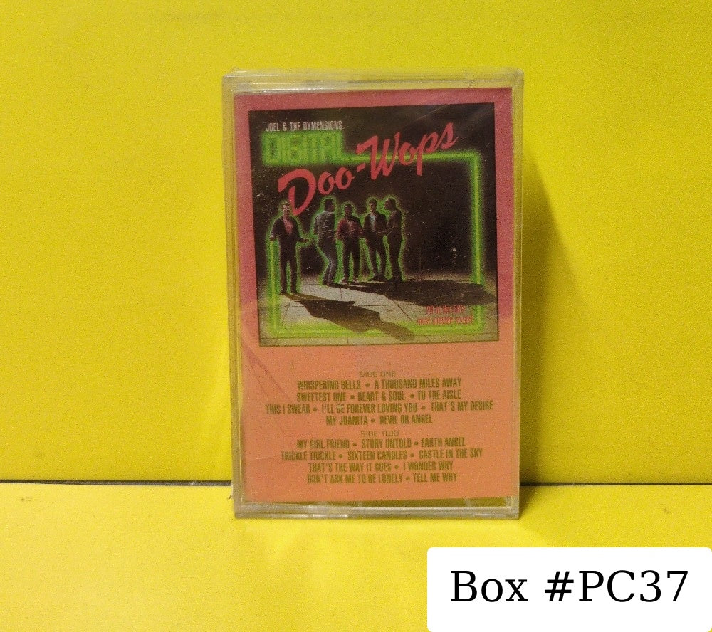 Joel & The Dymensions - Digital Doo-Wops - 1991 - CAR-3057-4 - New - Sealed - Cassettes
