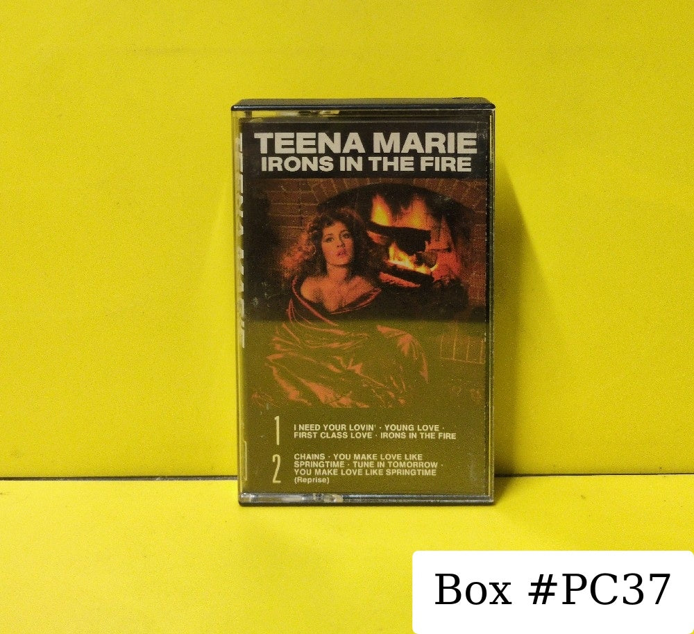 Teena Marie - Irons In The Fire - 1980 - 5372MC - Used - EX - Cassettes - White Tape Shell